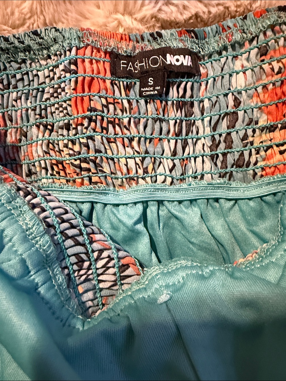 FashionNova Tropical Maxi Dress Sz S - Picture 13 of 13